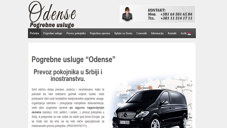 Pogrebne usluge Odense