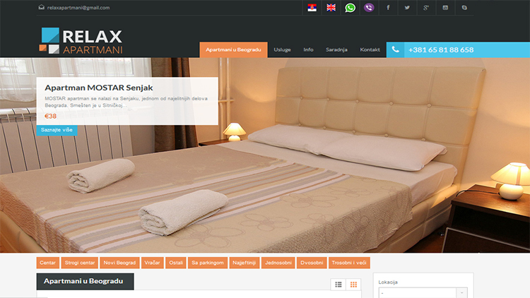relax apartmani beograd