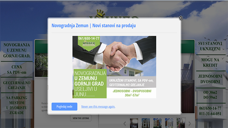 Nekretnine zemun