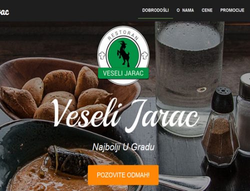 Restoran etno kuhinje Veseli Jarac