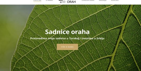Sadnnice Oraha
